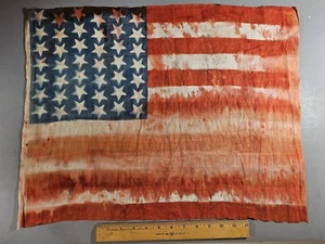 VINTAGE 42 STAR UNITED STATES OF AMERICA FLAG, 23" X 18" (UNOFFICIAL). - Picture 1 of 7