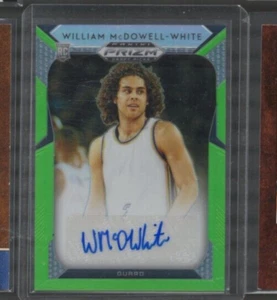2019 Prizm Draft Picks William McDowell-White Rookie Auto /125 #118 - Picture 1 of 1