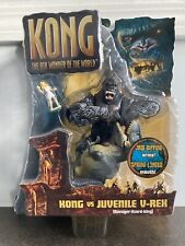 KING KONG THE 8TH WONDER OF THE WORLD VS JUVENILE V-REX FIGURE 2005 PLAYMATES 🆕