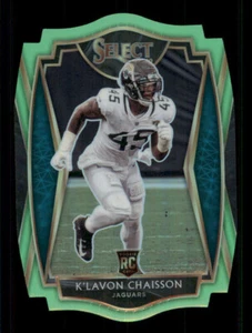 2020 Select Prizm Neon Green Die Cut #192 K'Lavon Chaisson - Picture 1 of 2