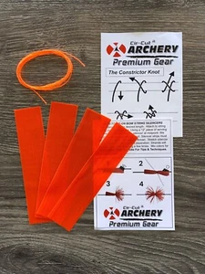 Bow String CAT WHISKER SILENCERS + 60" TYING THREAD Archery VIBRATION REDUCING - Picture 1 of 28