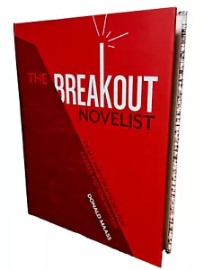 Breakout Novelist Donald Maass 1st Ed Spiralbound Writing Career Guide - Picture 1 of 15