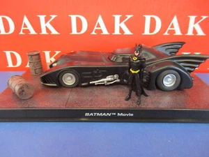 Die cast 1/43 Modellino Auto Diorama Batman con Batmobile - Foto 1 di 4