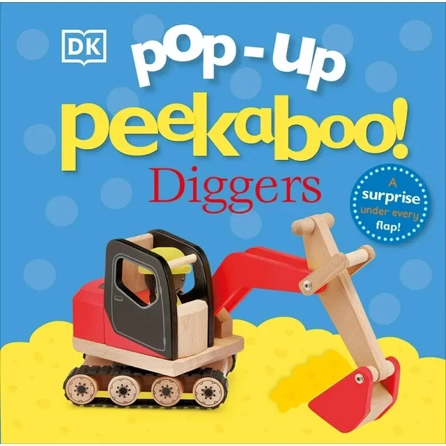Pop-Up Peekaboo! Diggers - Image 1 of 3