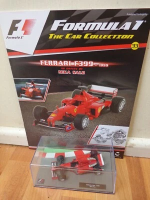 1/43 F1 FORMULA 1 CAR COLLECTION - 1999 FERRARI F399 MIKA SALO CAR #33 - Image 1 of 2