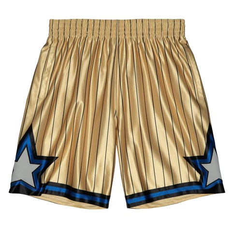 Mitchell & Ness Gold NBA Orlando Magic 1993-94 75th Anniversary Swingman Shorts Cover