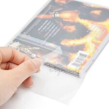 Covers sleeves outer CD jewel case digipak 100 pcs resealable with glue strip