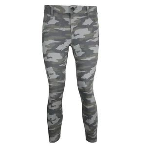Jegging camuflado de verano súper delgado premium cintura alta media Capri - Imagen 1 de 4