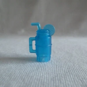 NEW! 2019 Barbie Club Chelsea Camper Doll Lemonade Drink Blue Jar Cup - Picture 1 of 2