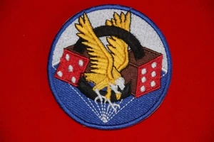 WW2 US ARMY 506TH PARACHUTE INFANTRY REGIMENT CLOTH JACKET PATCH BADGE PIR - Picture 1 of 1