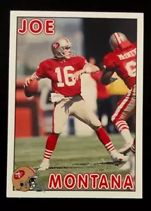 1992 JOE MONTANA San Francisco SF 49ers FBI Card #31 - Foto 1 di 2