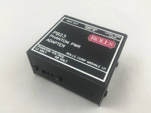 Rolls Microphone Phantom Power Adapter PB23 - Picture 1 of 2