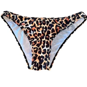 Leopard Print Bikini Bottom Size M - Picture 1 of 4