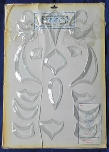 Stained Glass Bevel Cluster AB-002, 18 pcs 9.5"x20", American Bevel, New - Picture 1 of 4