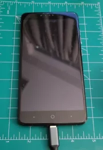 ZTE ZMAX Pro Z981 32GB Blue (Metro PCS) - WORKING - FACTORY RESET - Picture 1 of 5