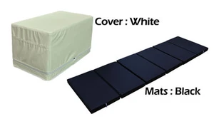 MULTI ALL PURPOSE MAGIC BOX LEG KNEE SUPPORT CUSHION FOLDABLE MATS WHITE COLOR - Picture 1 of 12