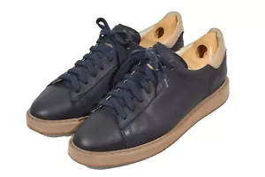 Brunello CUCINELLI sneakers BLUE 41Eur ( 7UK /8US) Shoes AUTHENTIC - Picture 1 of 12