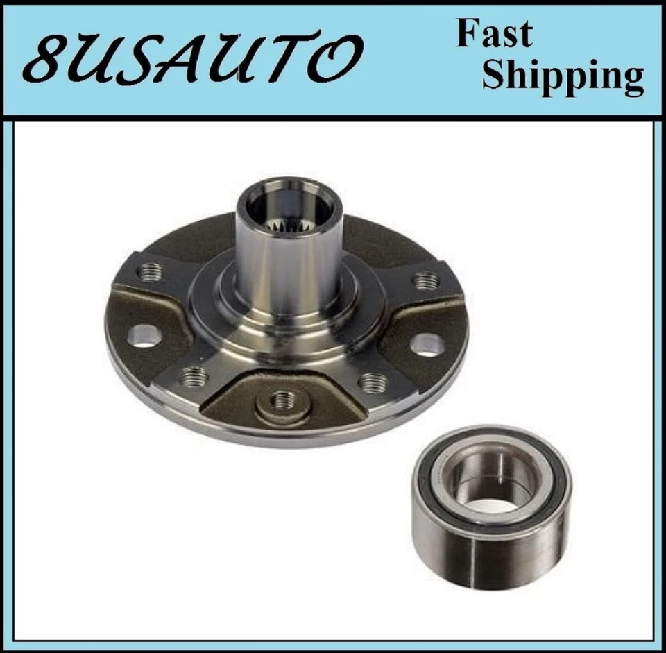 Ступица переднего колеса и подшипник подходят для SAAB 900/9-3/9-5/SATURN L100/L200/LS/LW1/LW200... - Изображение 1 из 2