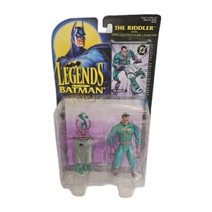 RIDDLER con lanciatore di punti interrogativi - LEGENDS OF BATMAN - Kenner 1995 - Foto 1 di 3