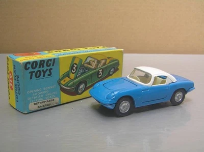 Corgi Toys 319 Lotus Elan Coupe made in Great Britain Mint in Box - Image 1 of 4
