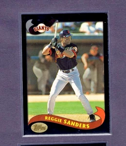 2002/2003 TOPPS KANEBO JAPAN RARE BLACK PARALLEL #49 REGGIE SANDERS GIANTS SSP - Picture 1 of 2