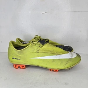 Nike Mercurial Vapor 6 Green Carbon Elite Football Soccer Cleats US 11 *READ*  - Picture 1 of 10