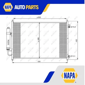 Air Con Condenser fits NISSAN X-TRAIL T31 2.0D 07 to 14 AC Conditioning NRF New - Picture 1 of 12