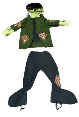 Miniwear 12 Months Frankenstein Costume Halloween Outfit Little Monster - Image 1 of 4