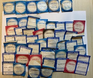 NOS Seiko watch glasses - see drop down list - Picture 1 of 2