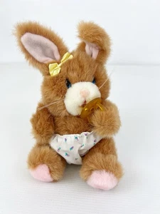 "Juguete de peluche de colección Russ Berrie BUCKIE the Baby Bunny Rabbit con chupete de 8""" - Imagen 1 de 8