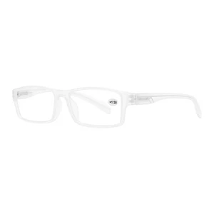 US Stock Men's Women's Oversize Transparent White Single Vision Reading Glasses - Bild 1 von 8
