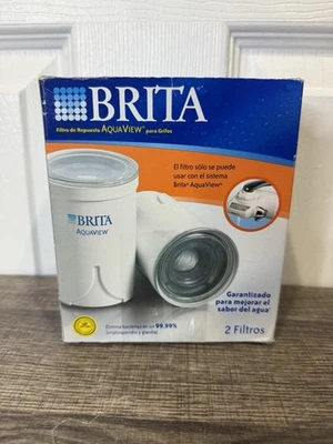 2 Brita AquaView Faucet Replacement Filter AVFR-200 - Brand NEW Sealed - Image 1 of 2