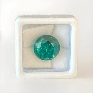 Natürlicher Smaragd 11,42 ct mit GGL-Zertifikat-Edelstein - Bild 1 von 5