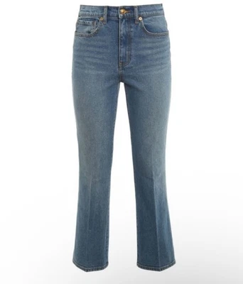 TORY BURCH Cropped Boot Marble jeans ANNI WASH / 409 Sz 30 NWT - Image 1 of 4