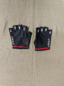SRAM Cycling Gloves Mens XL Fingerless Easy Hard written on Fingers - Picture 1 of 7