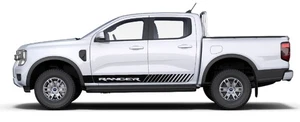 Ford Ranger Side Stripes Rocker Panel Graphics Decals Stickers x2 Racing 4x4 - Picture 1 of 9