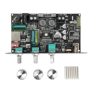 ZK-1001U 100W Mono Bluetooth Audio Endstufe Platine/Bass Höhen einstellbar - Bild 1 von 21