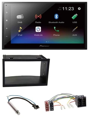 Pioneer USB Bluetooth DAB 2DIN MP3 Autoradio für Seat Ibiza (2002-2008) - Bild 1 von 4
