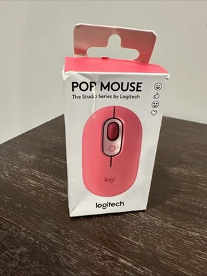 Logitech POP Wireless Mouse - Heartbreaker Pink Rose BRAND NEW - Image 1 of 4