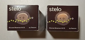 Stelo Glukose Biosensor Kit von Dexcom 2er Pack Verwendbar bis 31.10.2026 - Bild 1 von 4