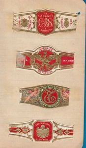 VERY OLD original cigarbands rings breaking good collection ( Not modern ) #130 - Bild 1 von 1