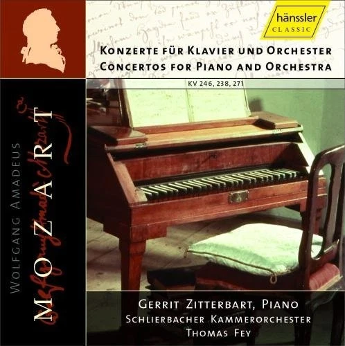 Zitterbart,Gerrit Concertos for Piano and Orchestra Kv 246, 238 (CD) (US IMPORT) - Image 1 of 1