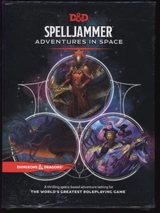 D&D 5e: Spelljammer: Adventures in Space HB/no DJ Boxed 1st/1st - Picture 1 of 4