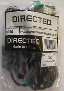 Directed DEI PKE Passive Keyless Entry system 8210 Harness needed to Work with - Picture 1 of 1