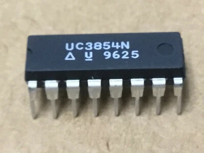 (1 PC) UNITRODE UC3854N Corrección Factor de Potencia PRERREGUL 1.5mA 118KHz 16 Pines  Foto 1 de 3