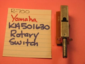 📈YAMAHA KA501630 RECORD OUT ROTARY SWITCH R-700 STEREO RECEIVER - Picture 1 of 4