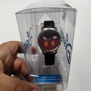  Disney Mickey Mouse Hand Pants Watch New Old Stock Needs Battery  - Picture 1 of 5