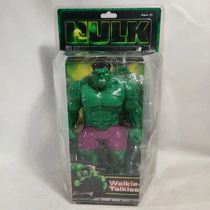2 Incredible Hulk WALKIE-TALKIES -Marvel 2003 MGA Entertainment Brand New Sealed - Picture 1 of 8