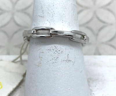 Anillo Kendra Scott Andi Band en tono plata 7 eslabones de cadena Foto 1 de 4