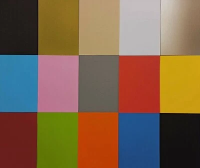 A5 Cardboard / 5 Sheets per Pack / Perfect for Cards & Crafts / Various Colours - Image 1 of 4